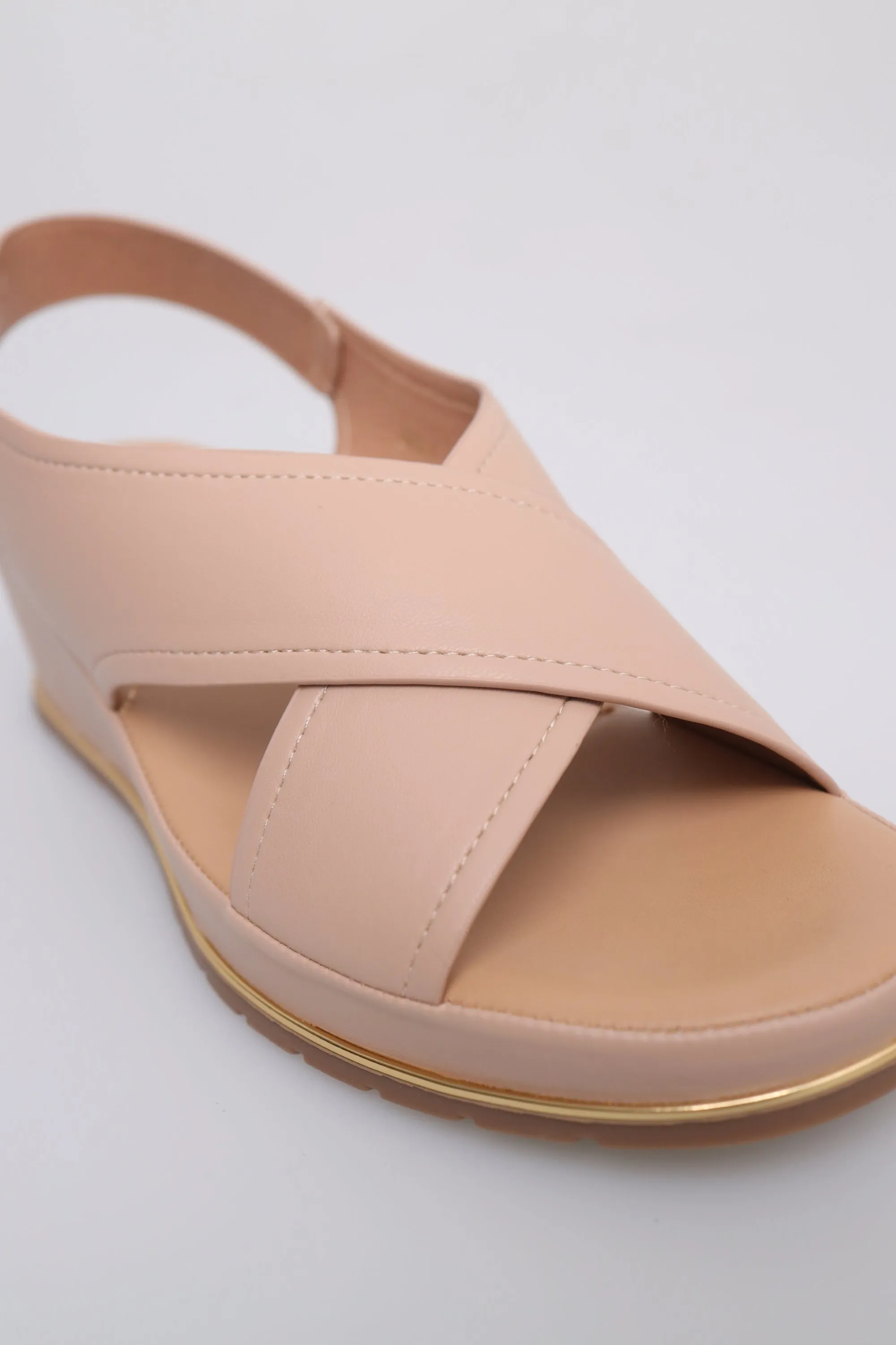 Tomaz NN325 Ladies Double Cross Strap Sandal