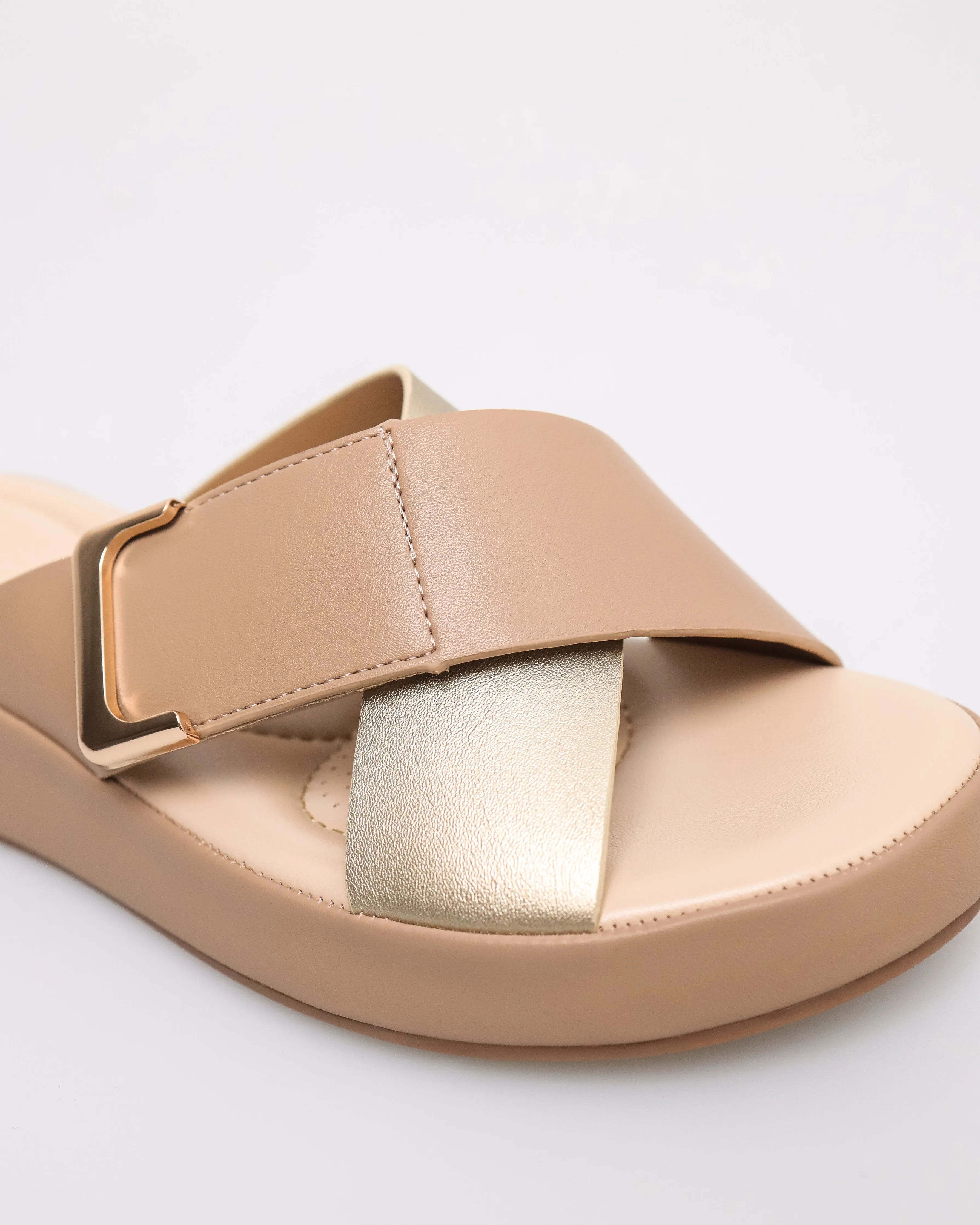 Tomaz YX205 Ladies Folded Sandals