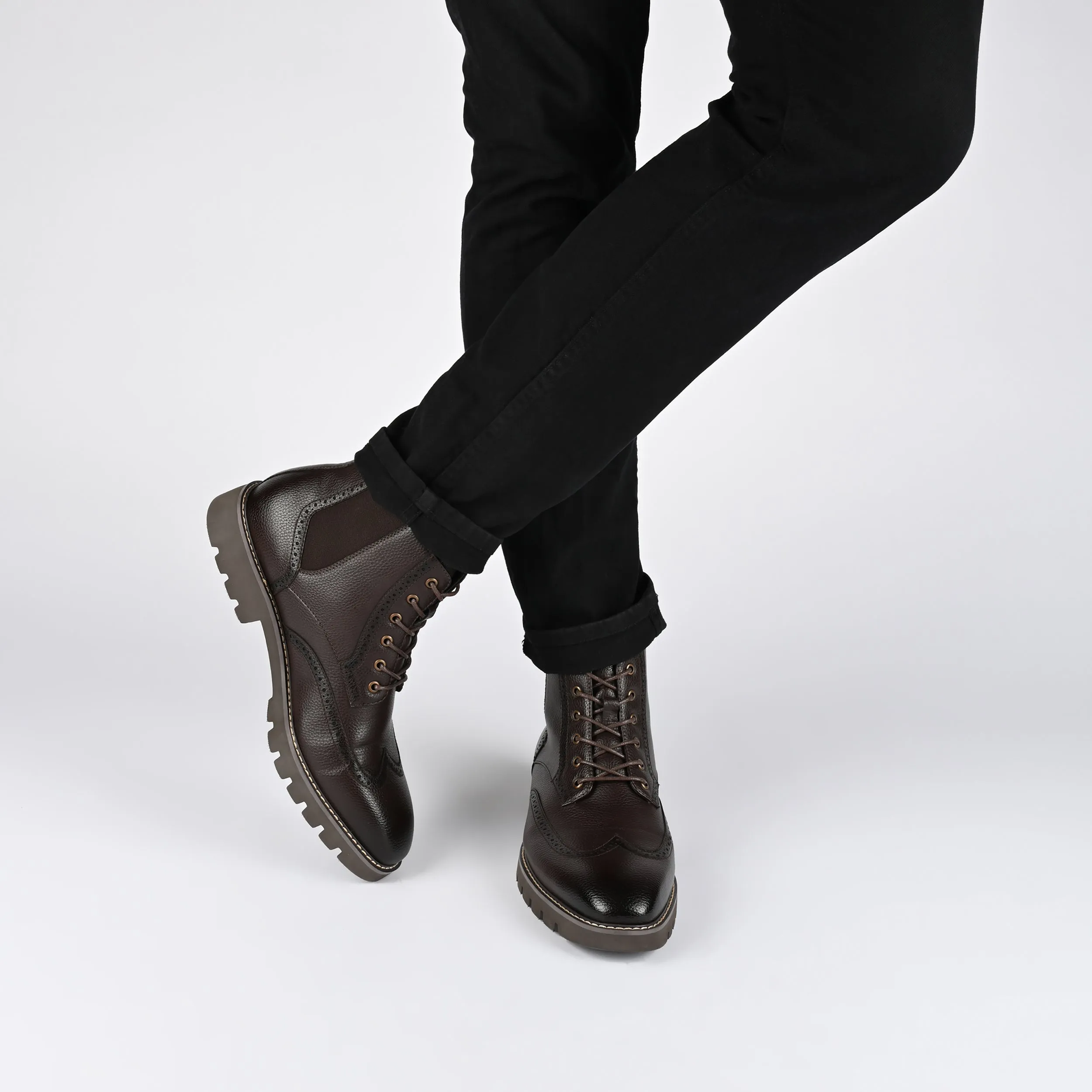 Vance Co. Bowman Wingtip Boot