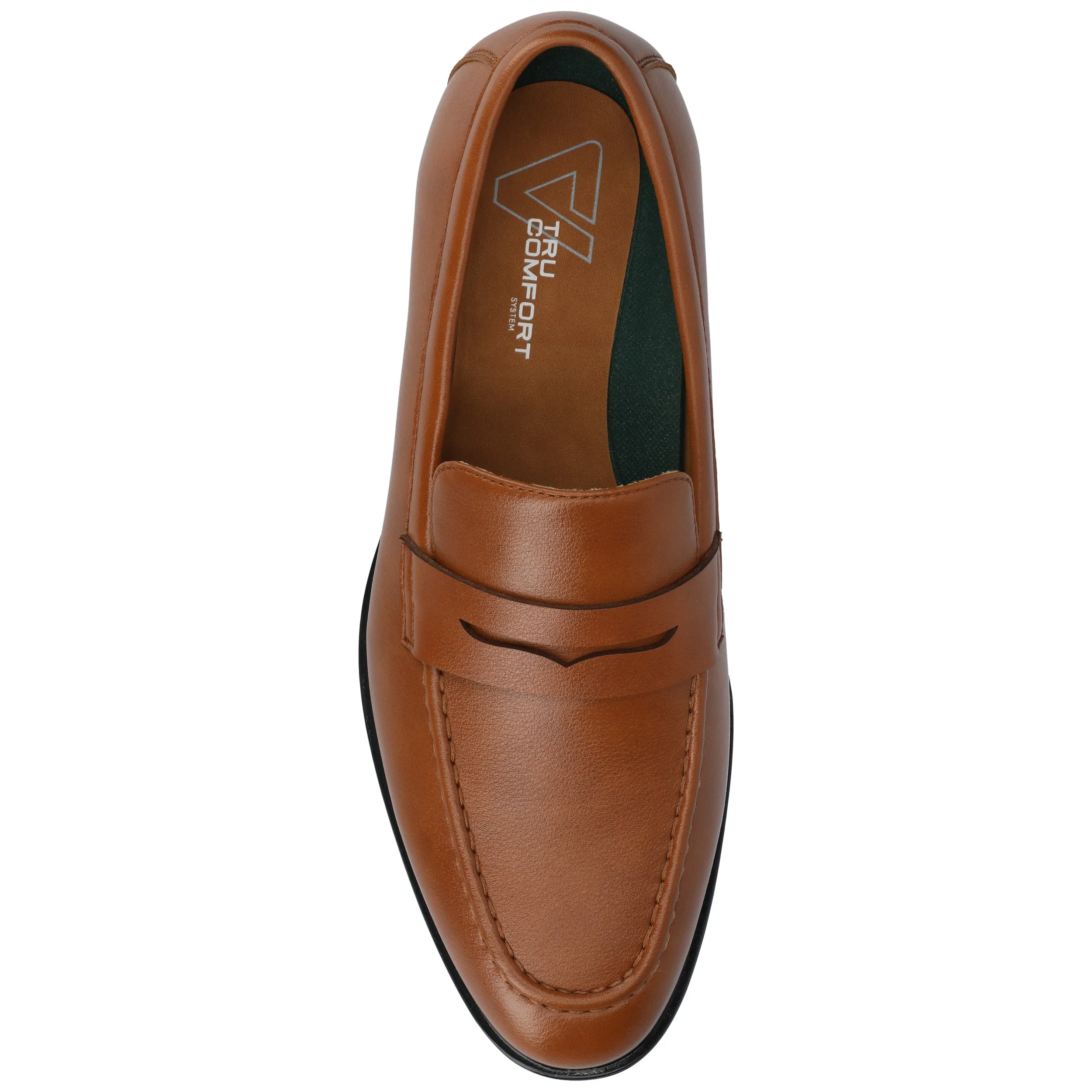 Vance Phineas Medium and Wide Width Slip-on Penny Loafer Dress Shoe