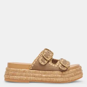 Wanika Sandals Almond Nubuck