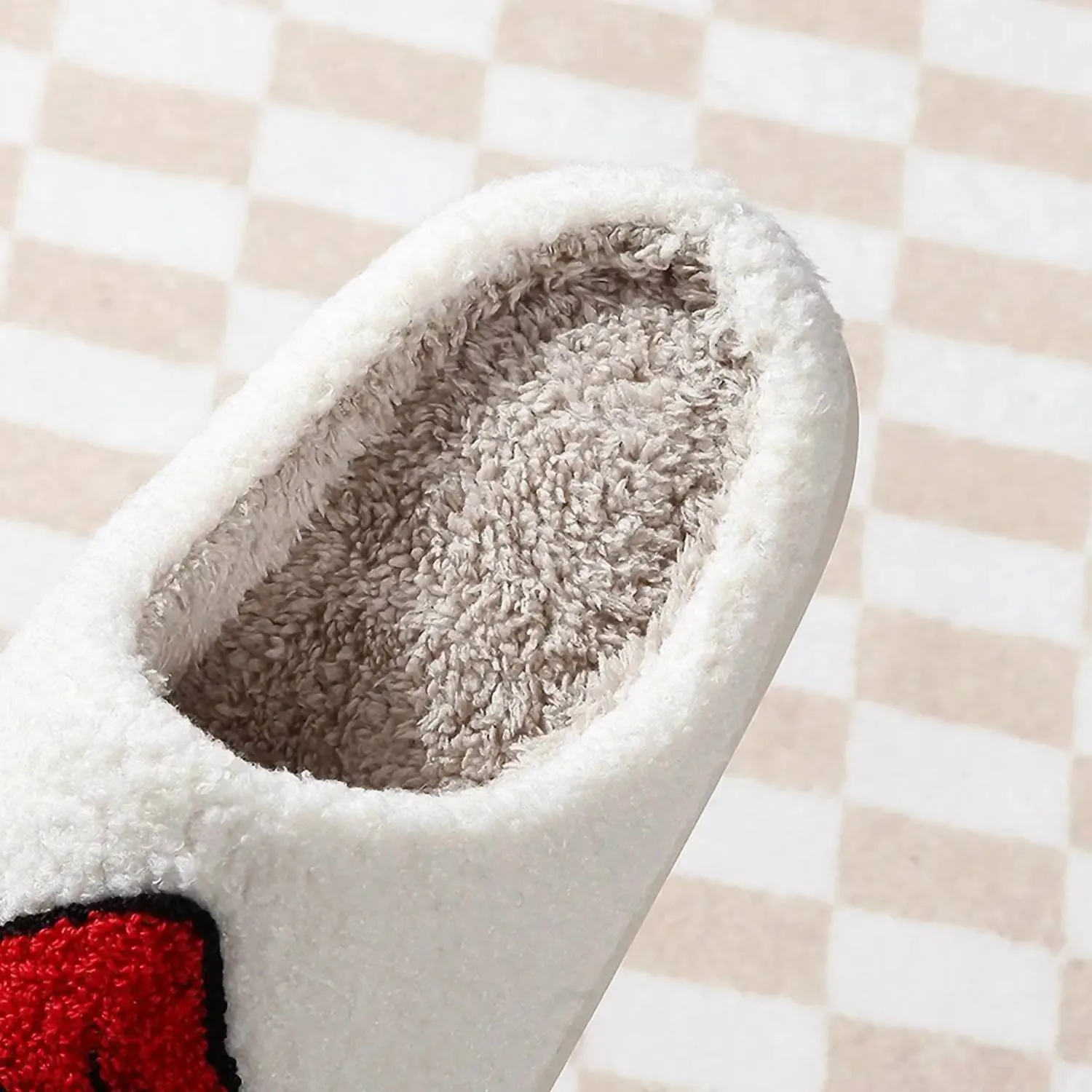 Women Jazzercize Grinch Fuzzy Slippers