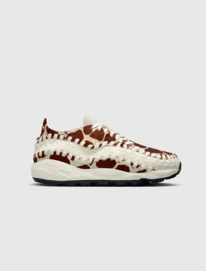WOMEN'S AIR FOOTSCAPE WOVEN "COW PRINT"