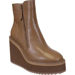 Women's Avail Wedge Ankle Boots In Brown