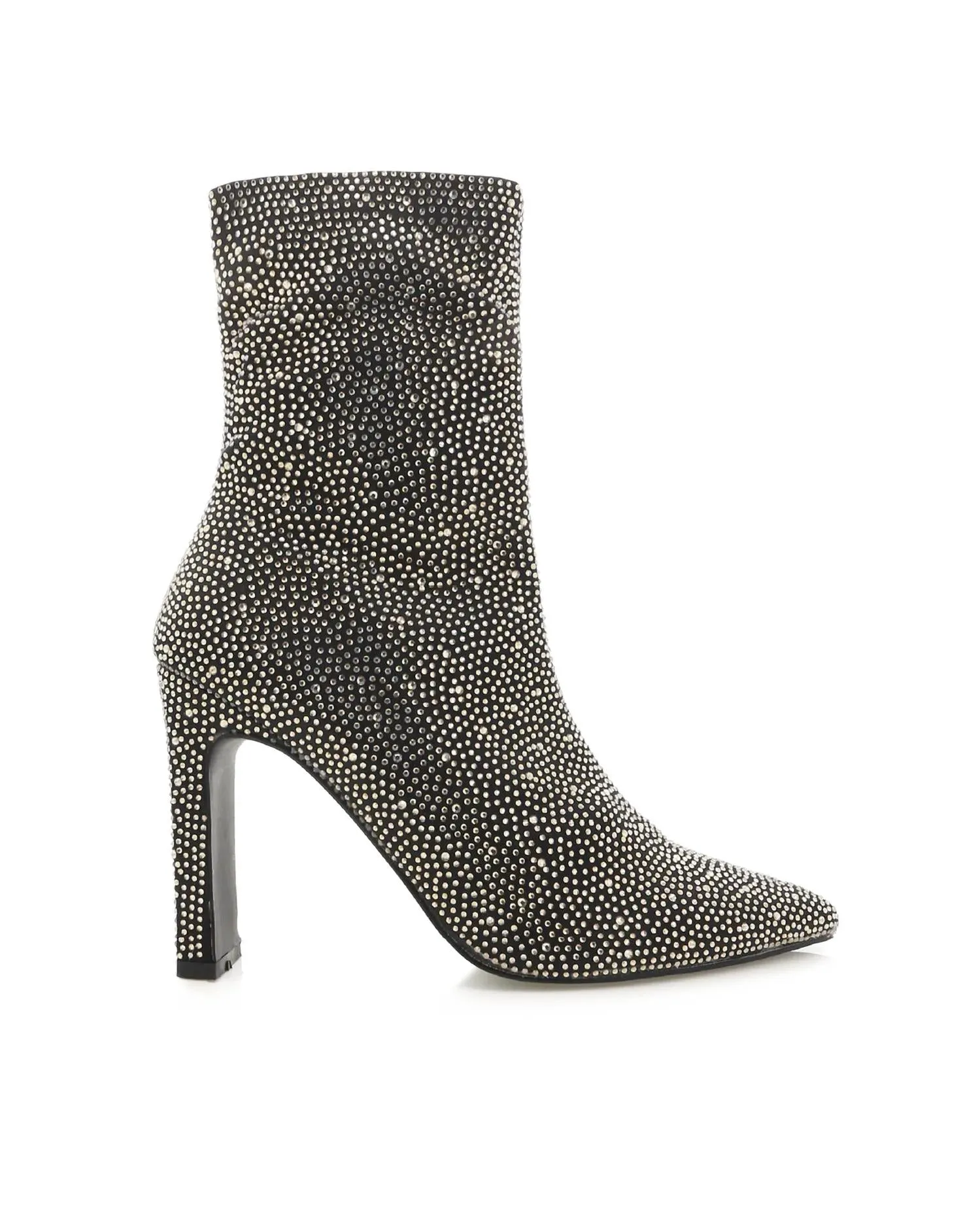 Women's Brittany Rhinestone Booties In Black