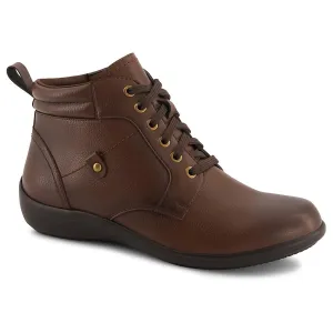 Women's Fasion Booties In Brown