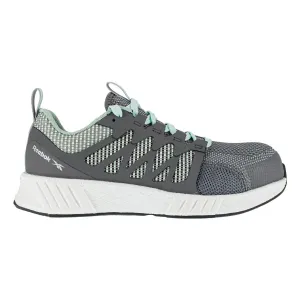 Women's Fusion Flexweave? Composite-Toe Athletic Work Shoe Grey/Mint Green