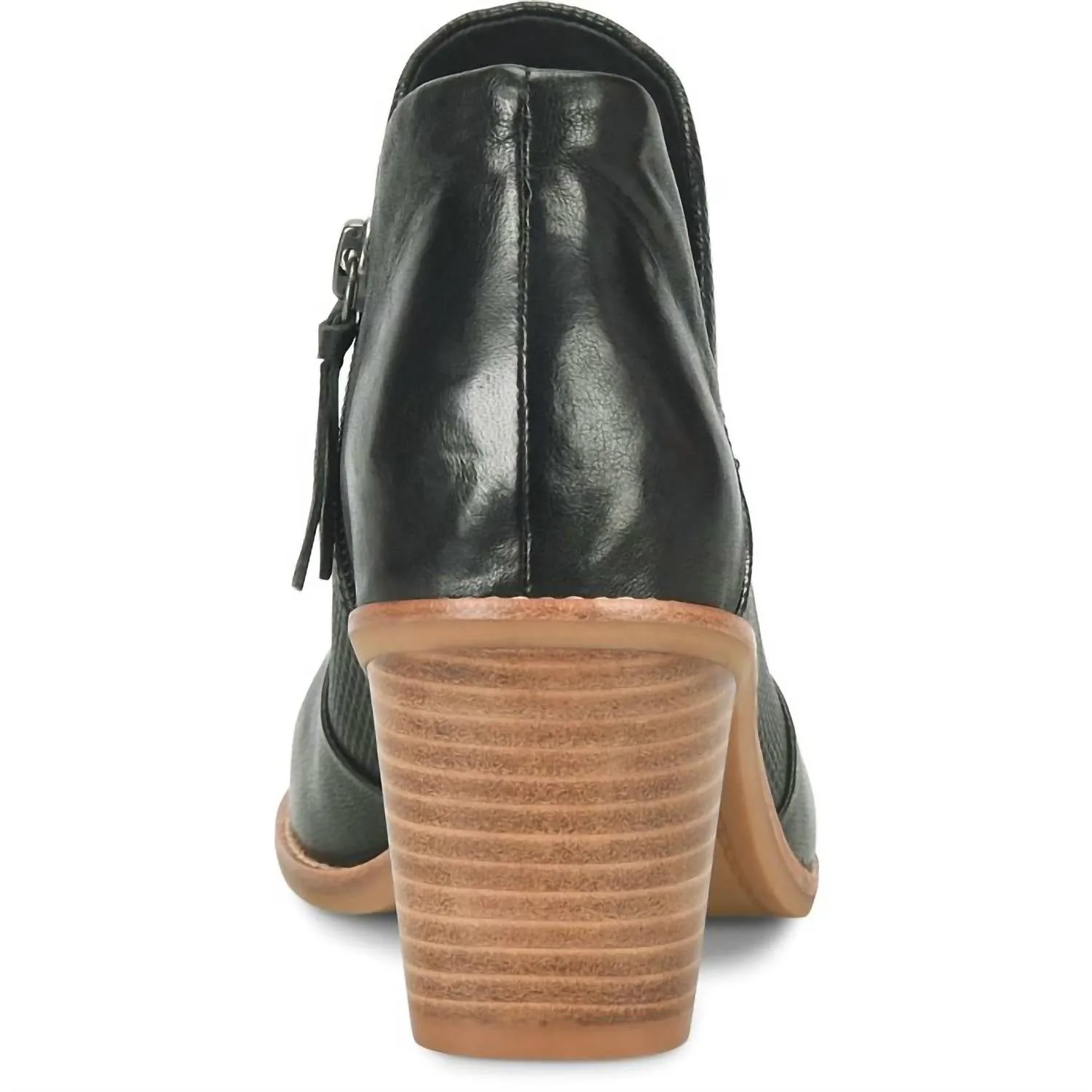 Women's Molly Open Toe Bootie In Black