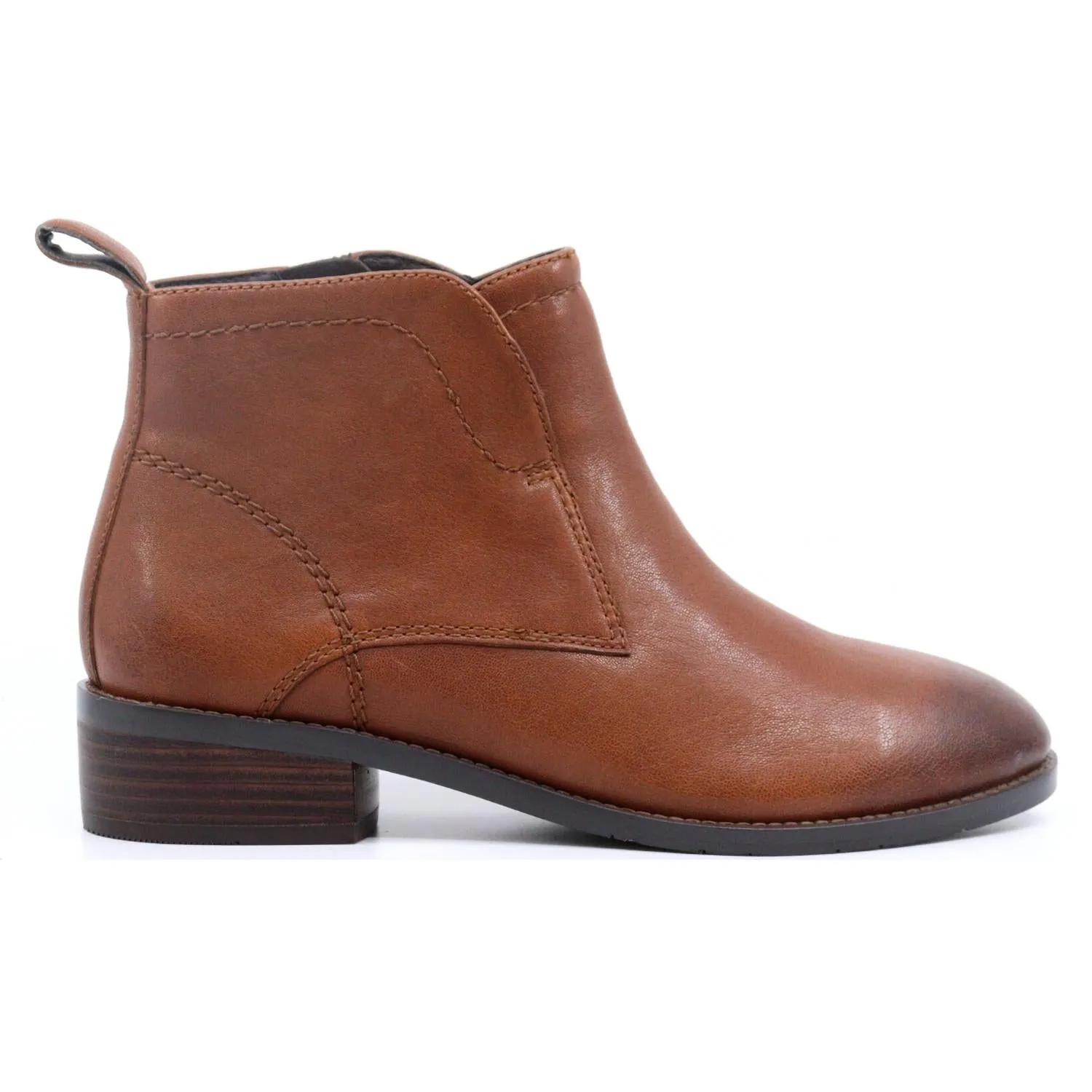 Women's Nico Ankle Boot In Cuoio