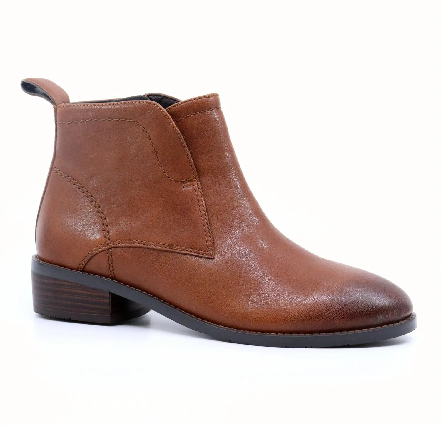 Women's Nico Ankle Boot In Cuoio