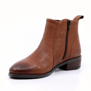 Women's Nico Ankle Boot In Cuoio