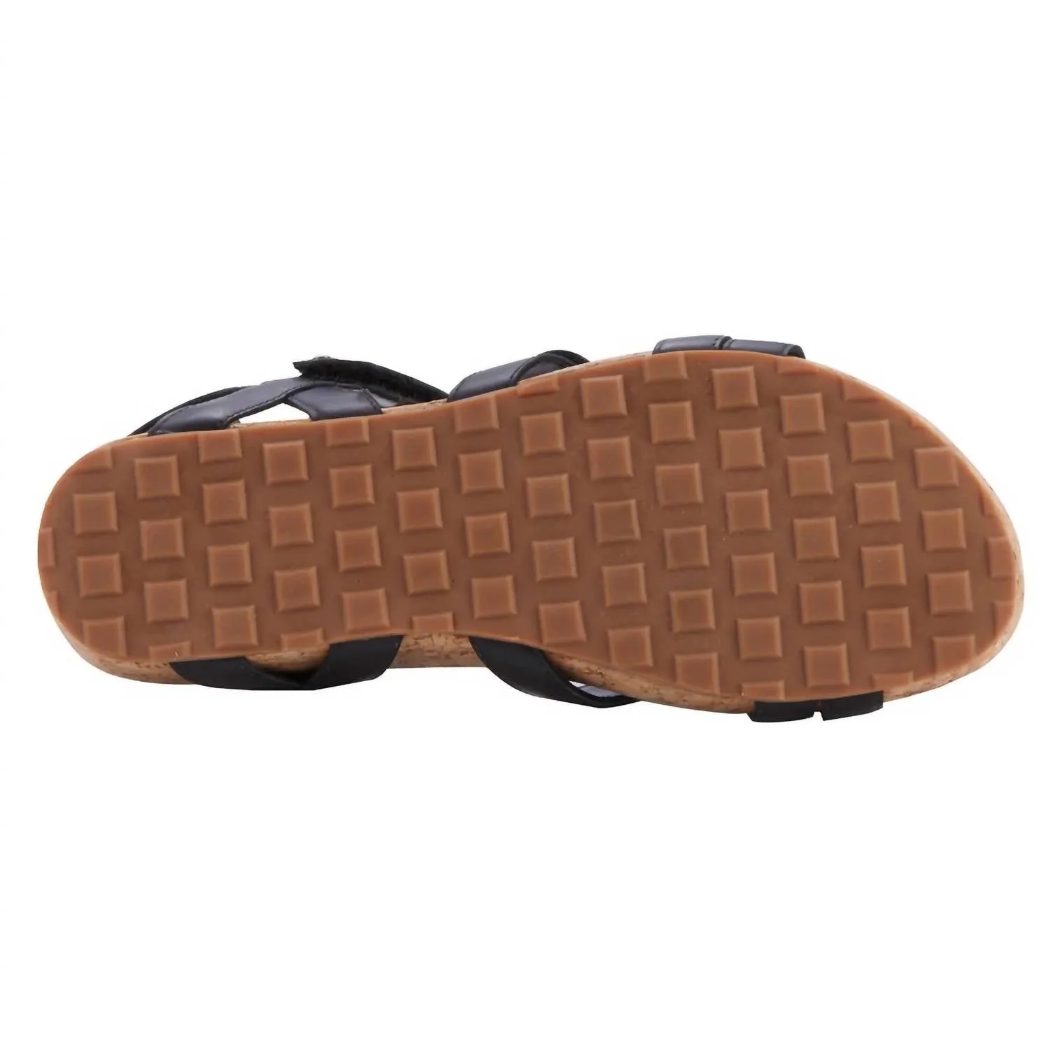 Women’S Pool Sandal - Ww Width In Black