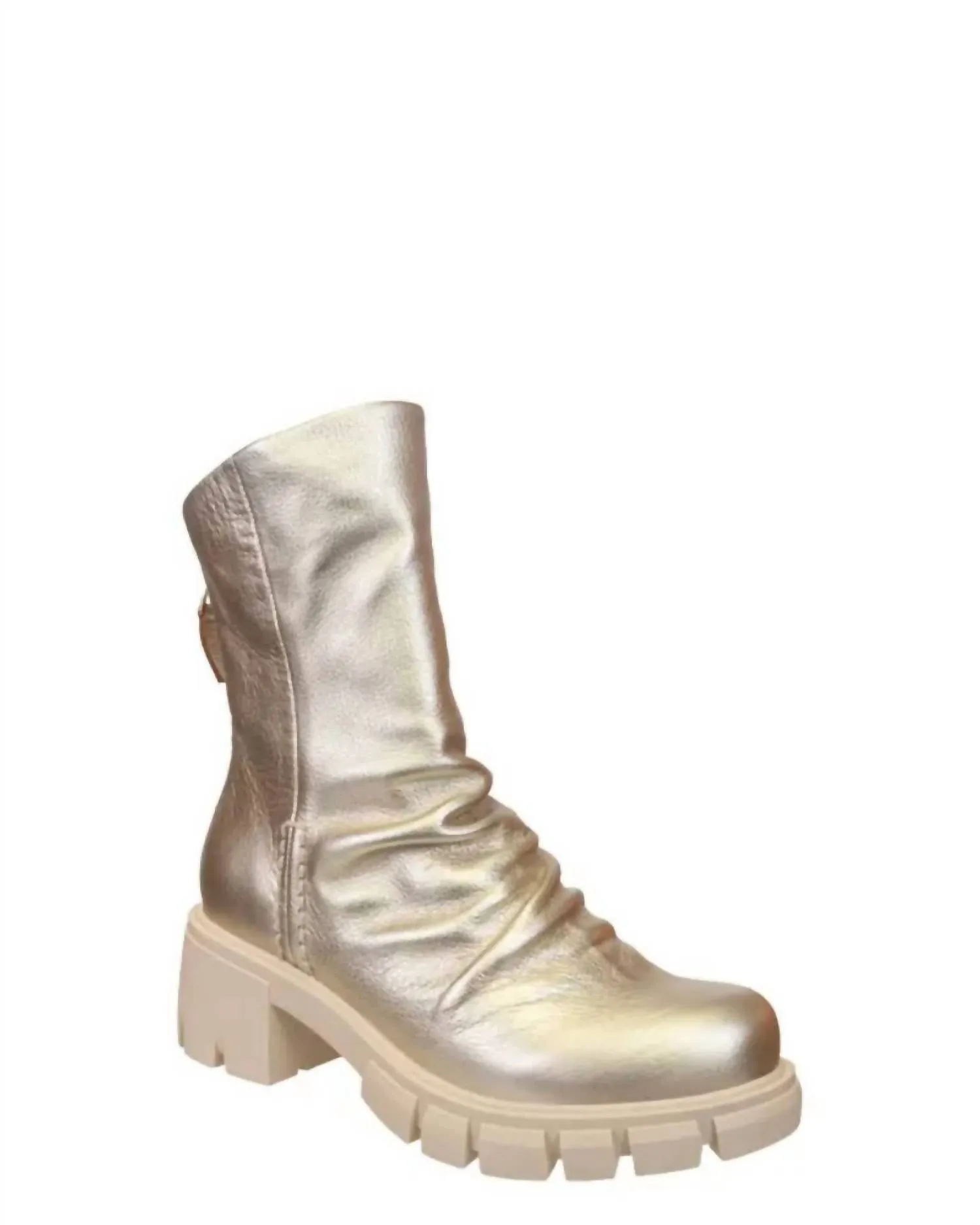 Women's Protocol Mid Shaft Boot In Gold