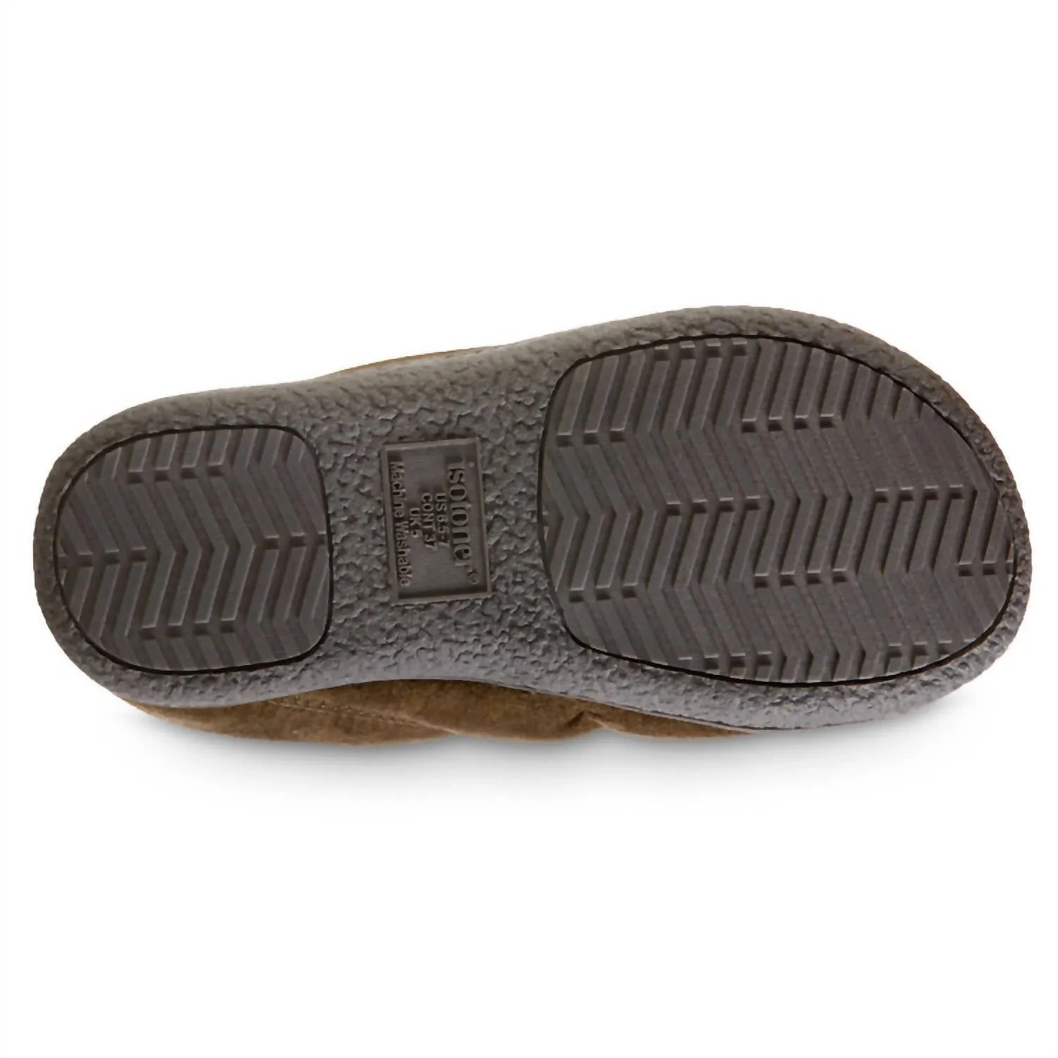 Women's Recycled Microsuede Puffer Clog Slipper In Olive