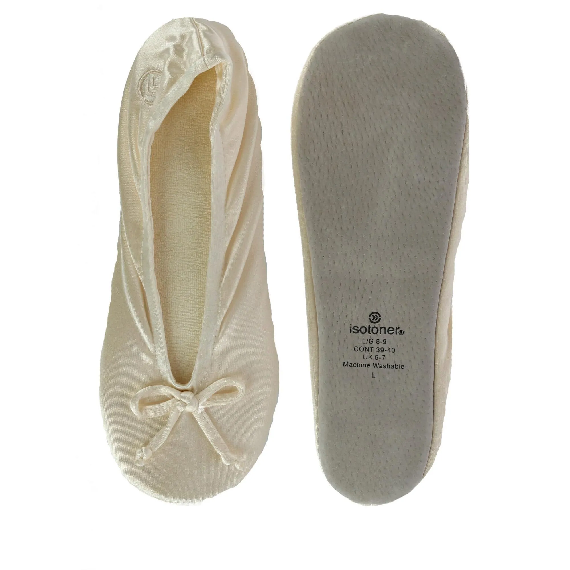 Women's Satin Classic Ballerina Slippers