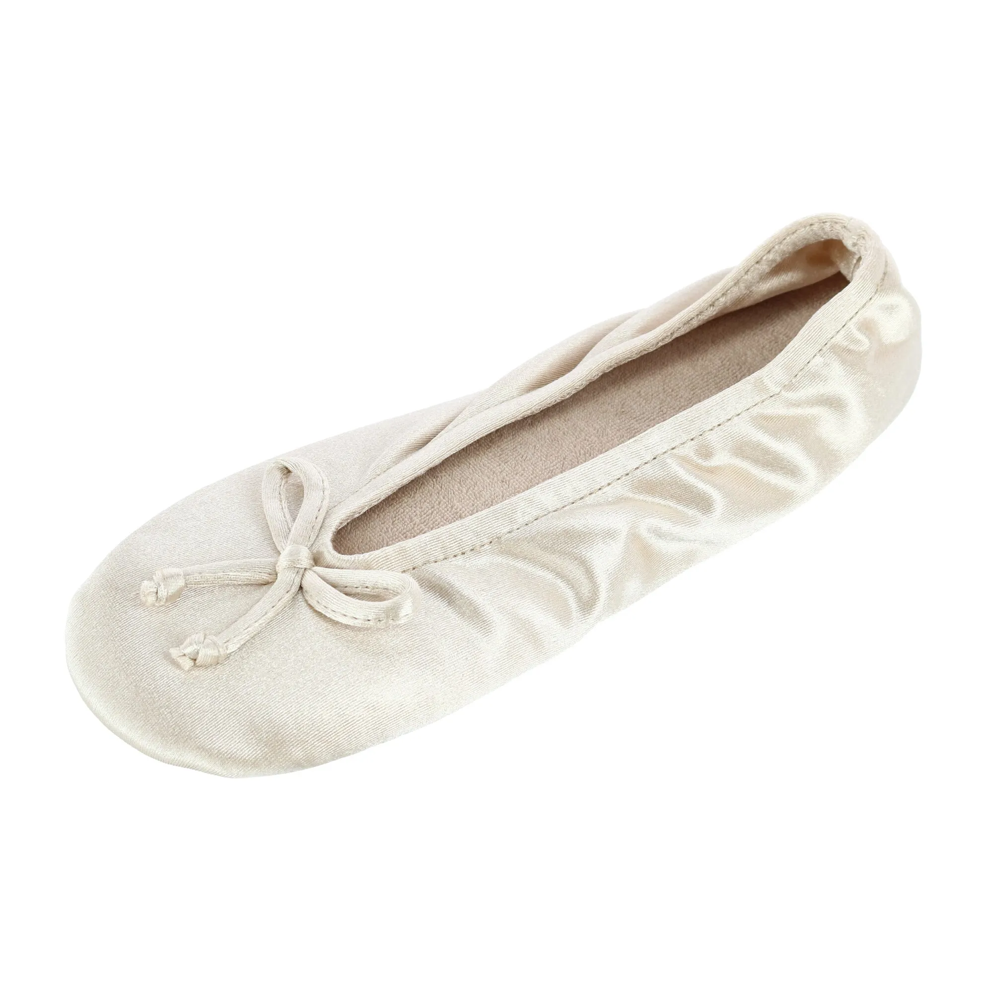 Women's Satin Classic Ballerina Slippers