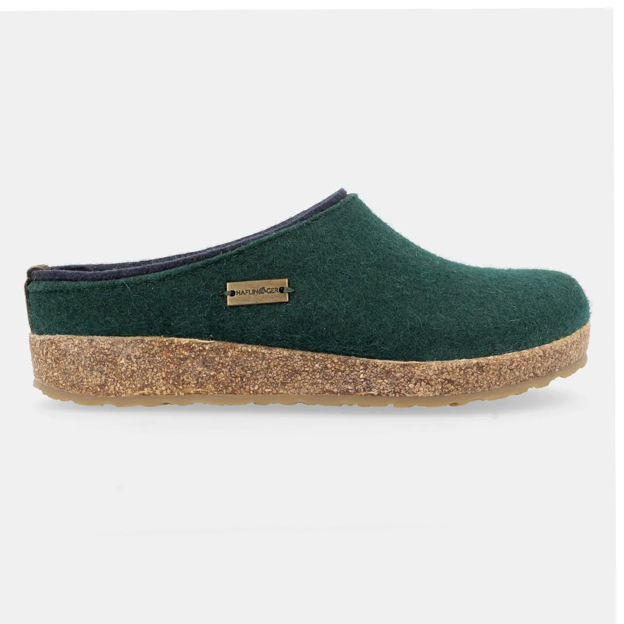 Wool Felt Clogs - Kris - Fir Green (Adults 36-46) *Pre-order