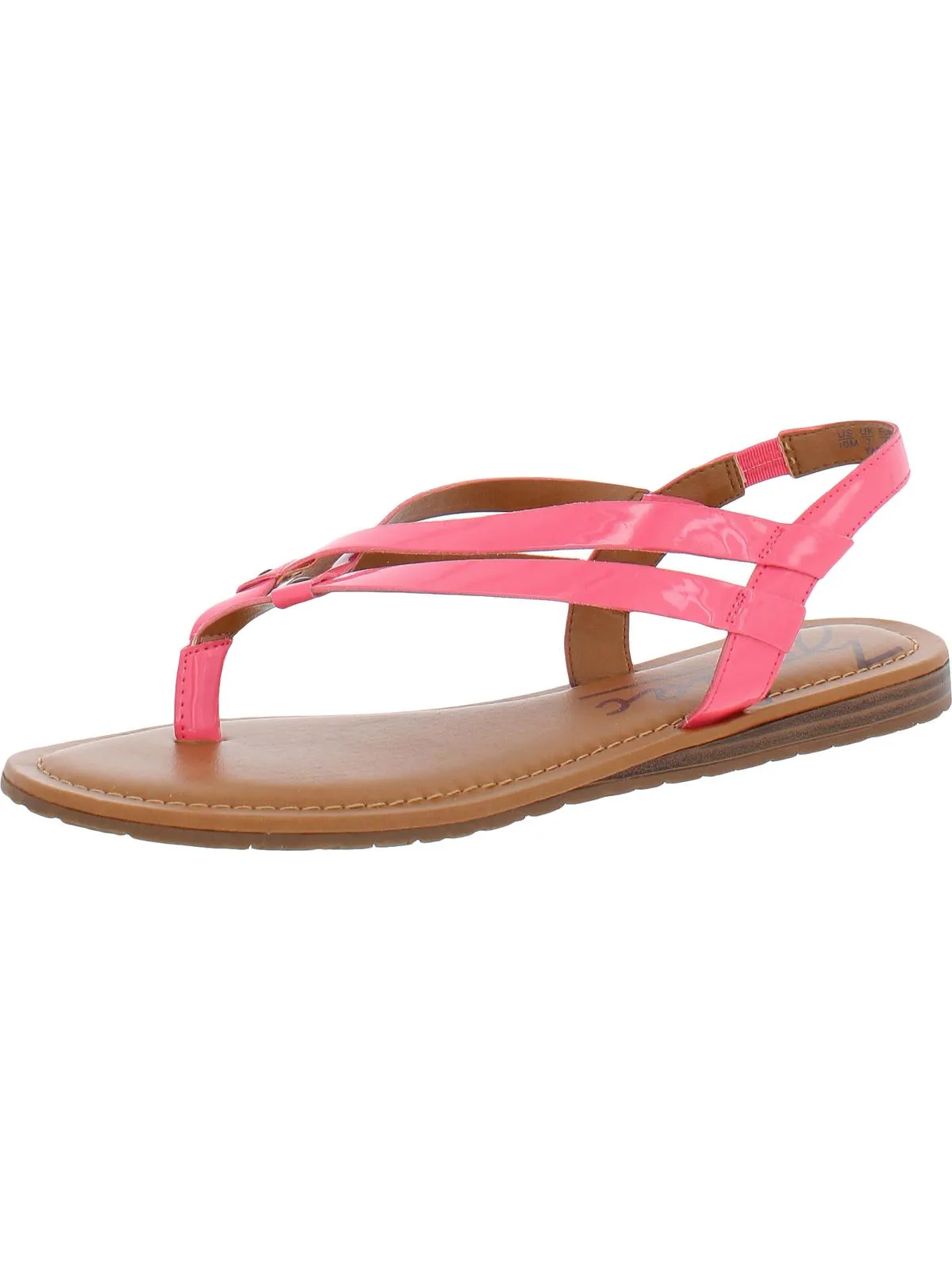 Yasmin Womens Slip On Stretch Thong Sandals