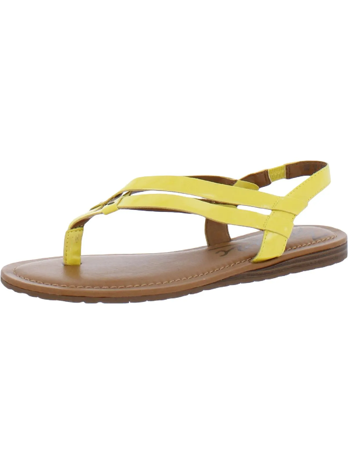 Yasmin Womens Slip On Stretch Thong Sandals