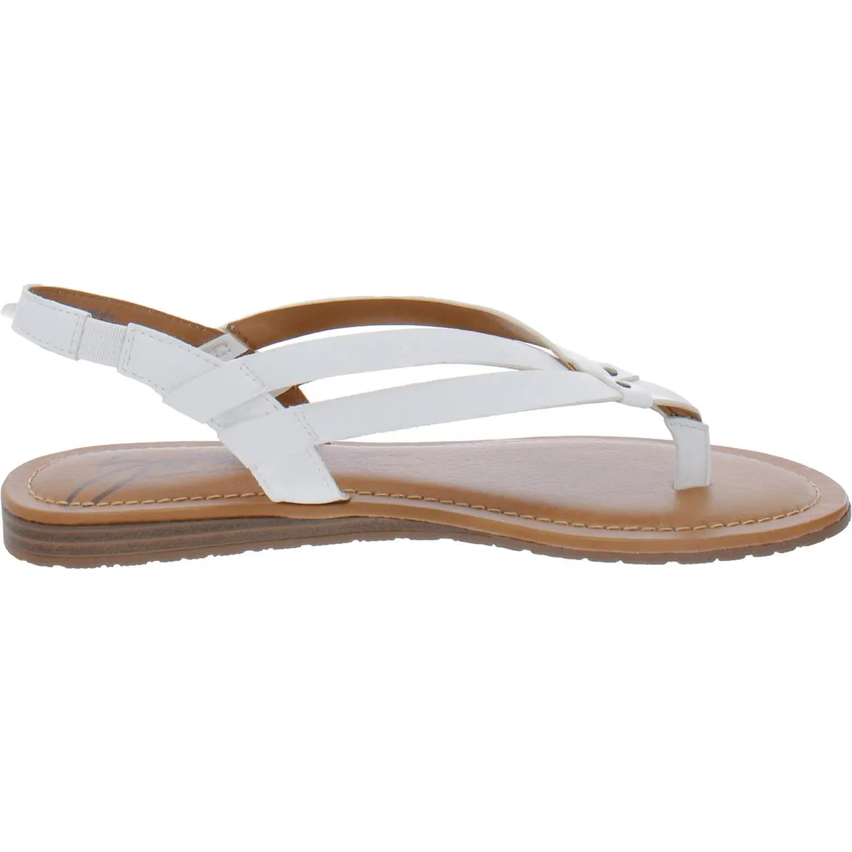 Yasmin Womens Slip On Stretch Thong Sandals